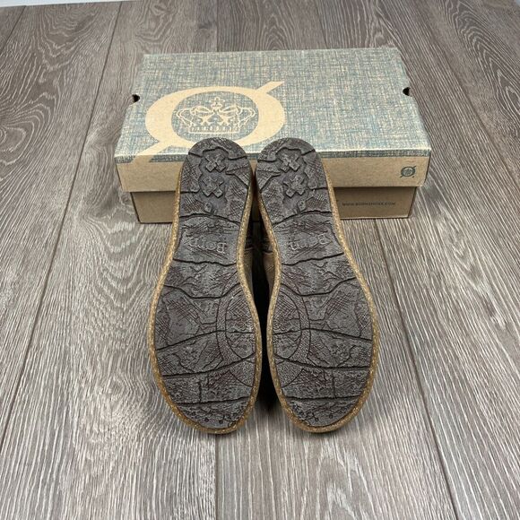 Born Boots NEW women 9.5 TOYA Natural Shoes Brown Bootie‎ - Picture 6 of 7